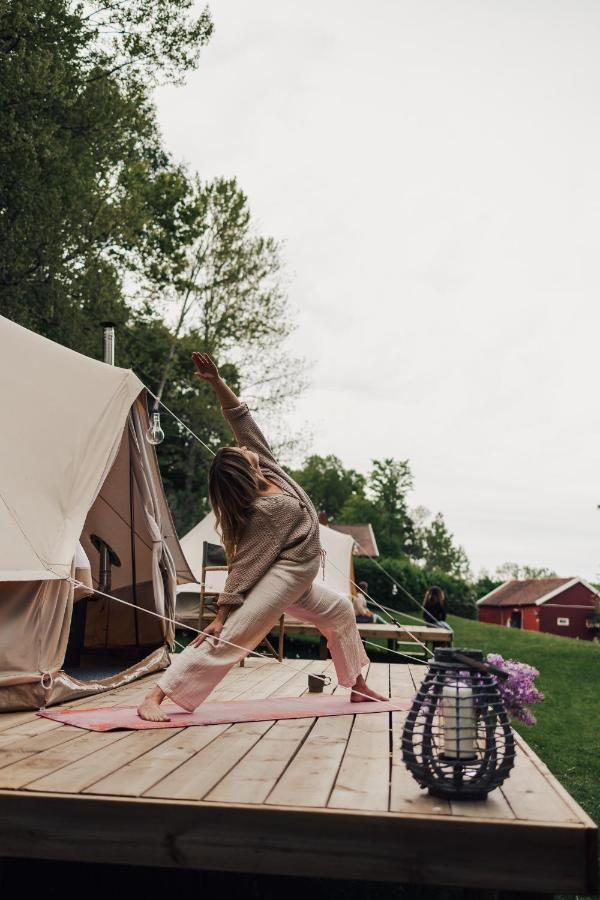 Falkeroed - Lyxig Glamping I Naturreservat Ink Frukost Ґреббестад Екстер'єр фото