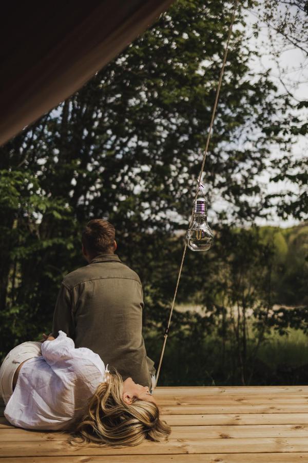 Falkeroed - Lyxig Glamping I Naturreservat Ink Frukost Ґреббестад Екстер'єр фото