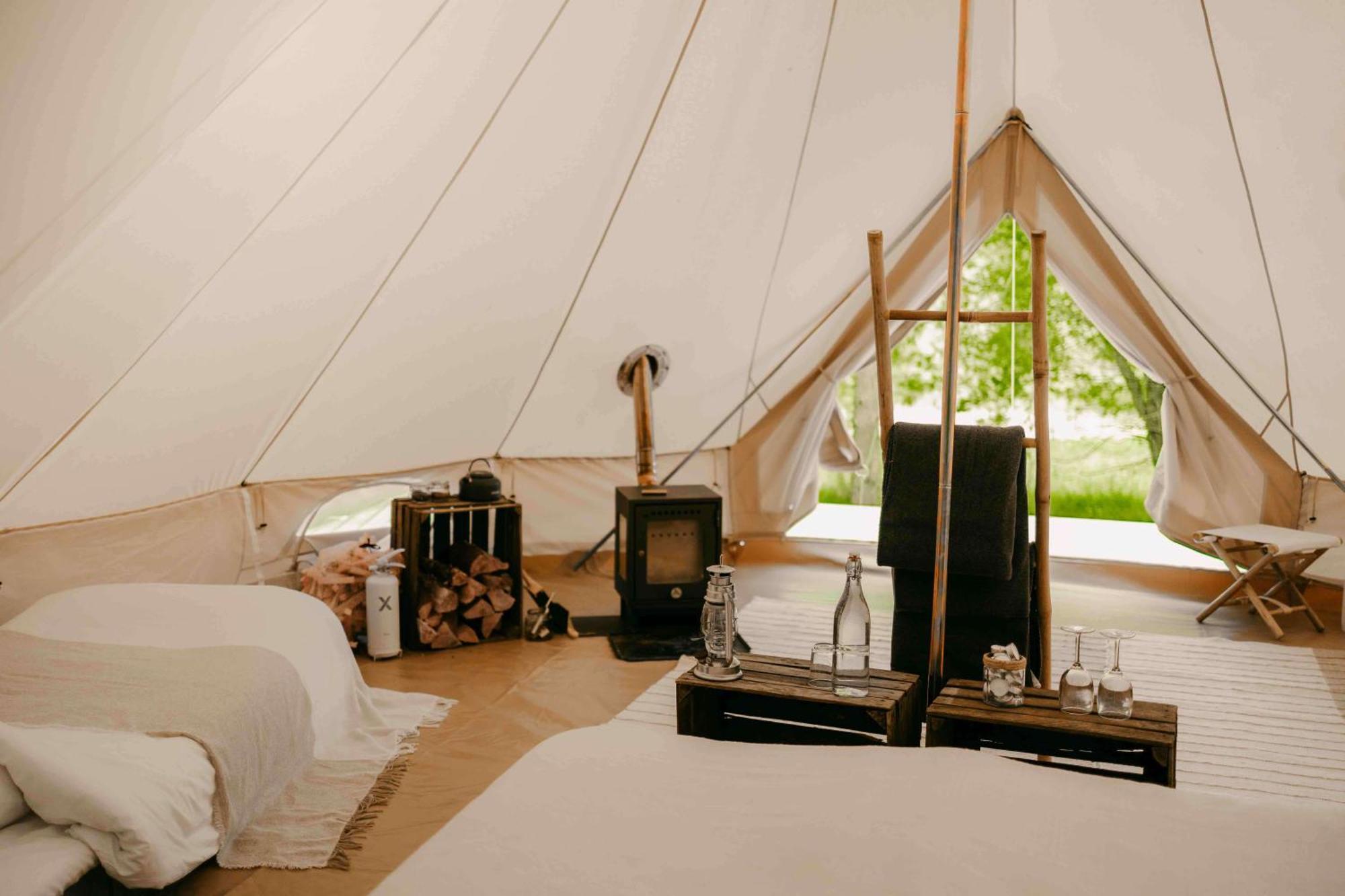 Falkeroed - Lyxig Glamping I Naturreservat Ink Frukost Ґреббестад Екстер'єр фото