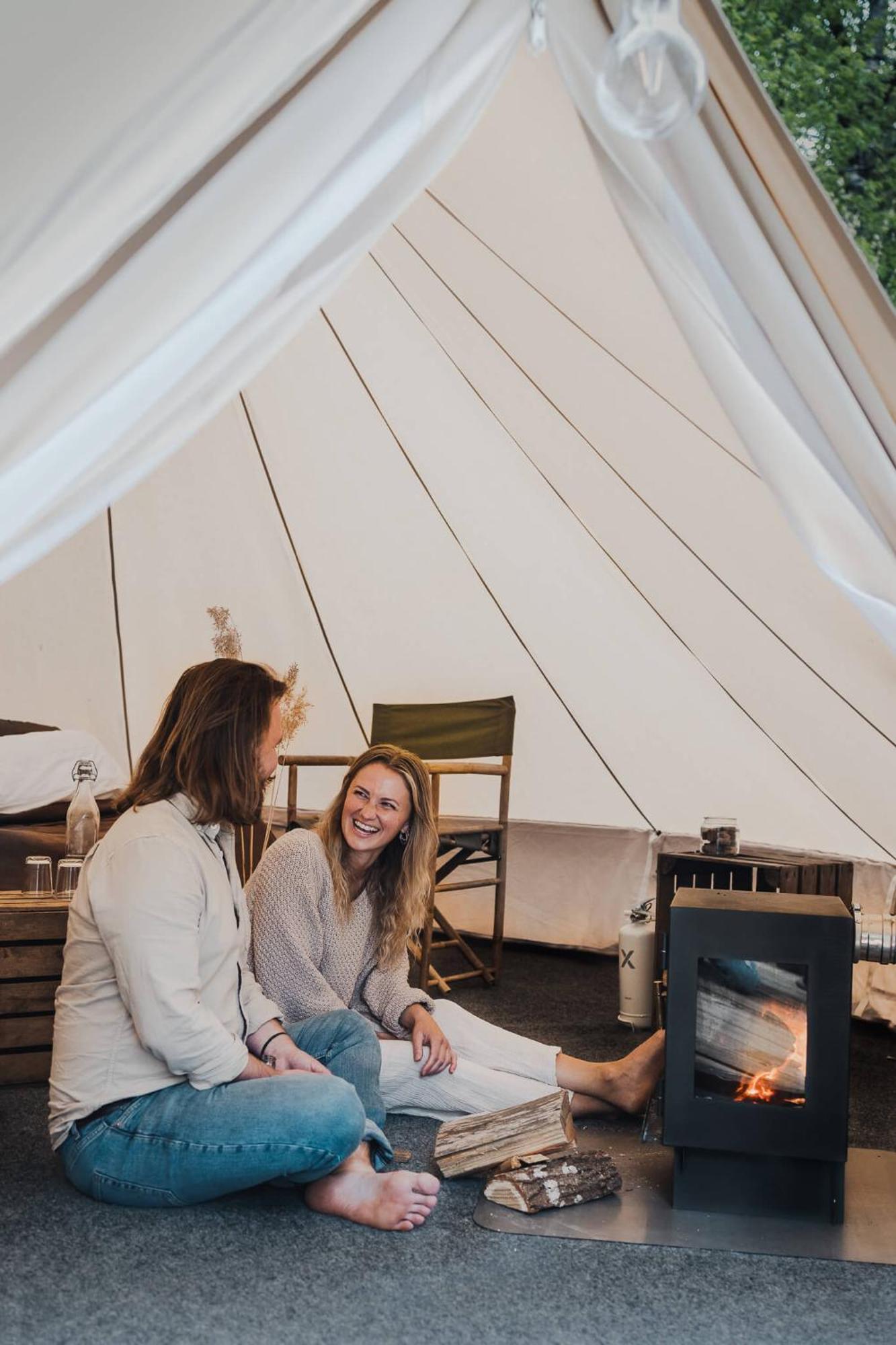Falkeroed - Lyxig Glamping I Naturreservat Ink Frukost Ґреббестад Екстер'єр фото