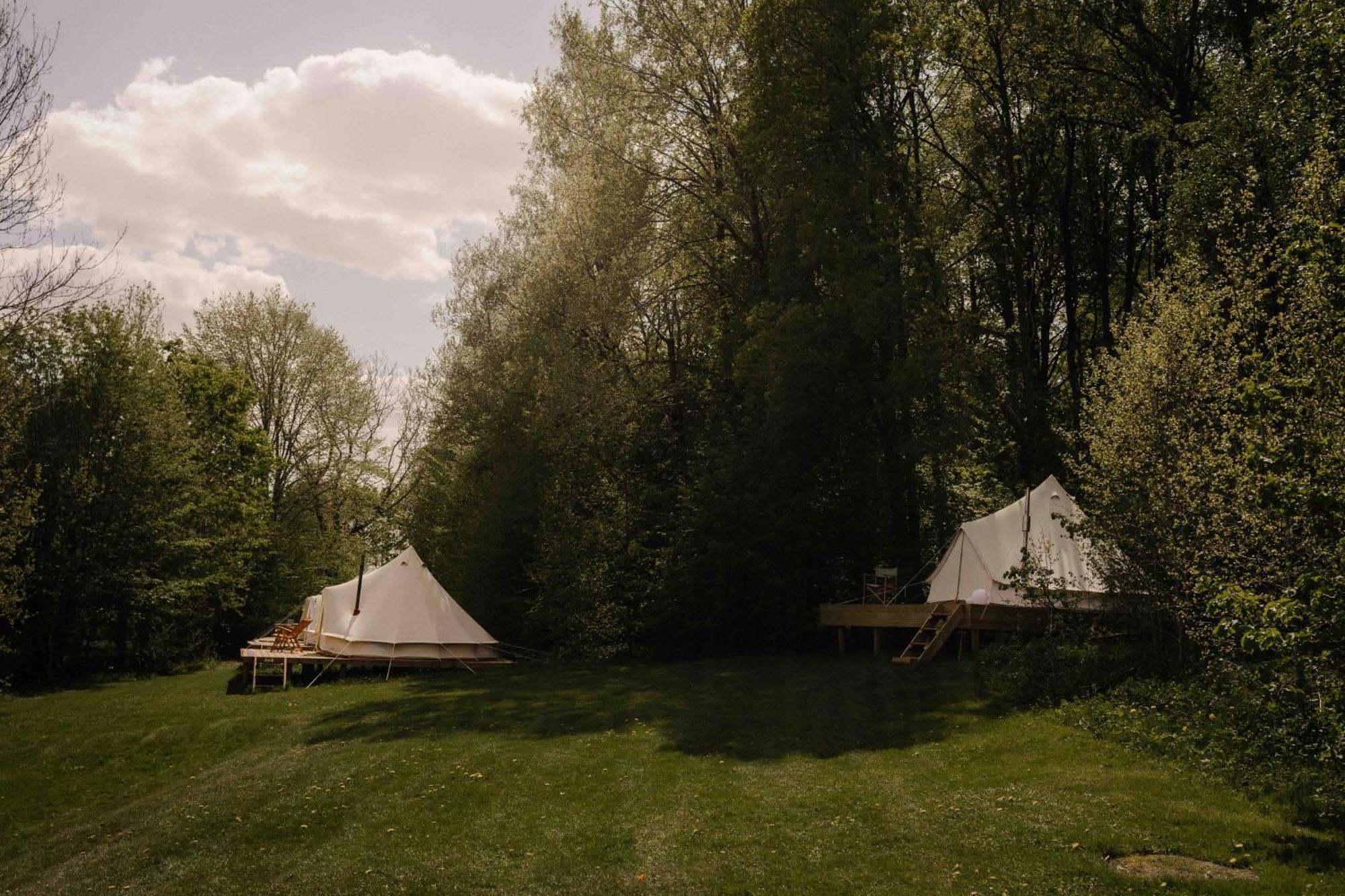 Falkeroed - Lyxig Glamping I Naturreservat Ink Frukost Ґреббестад Екстер'єр фото