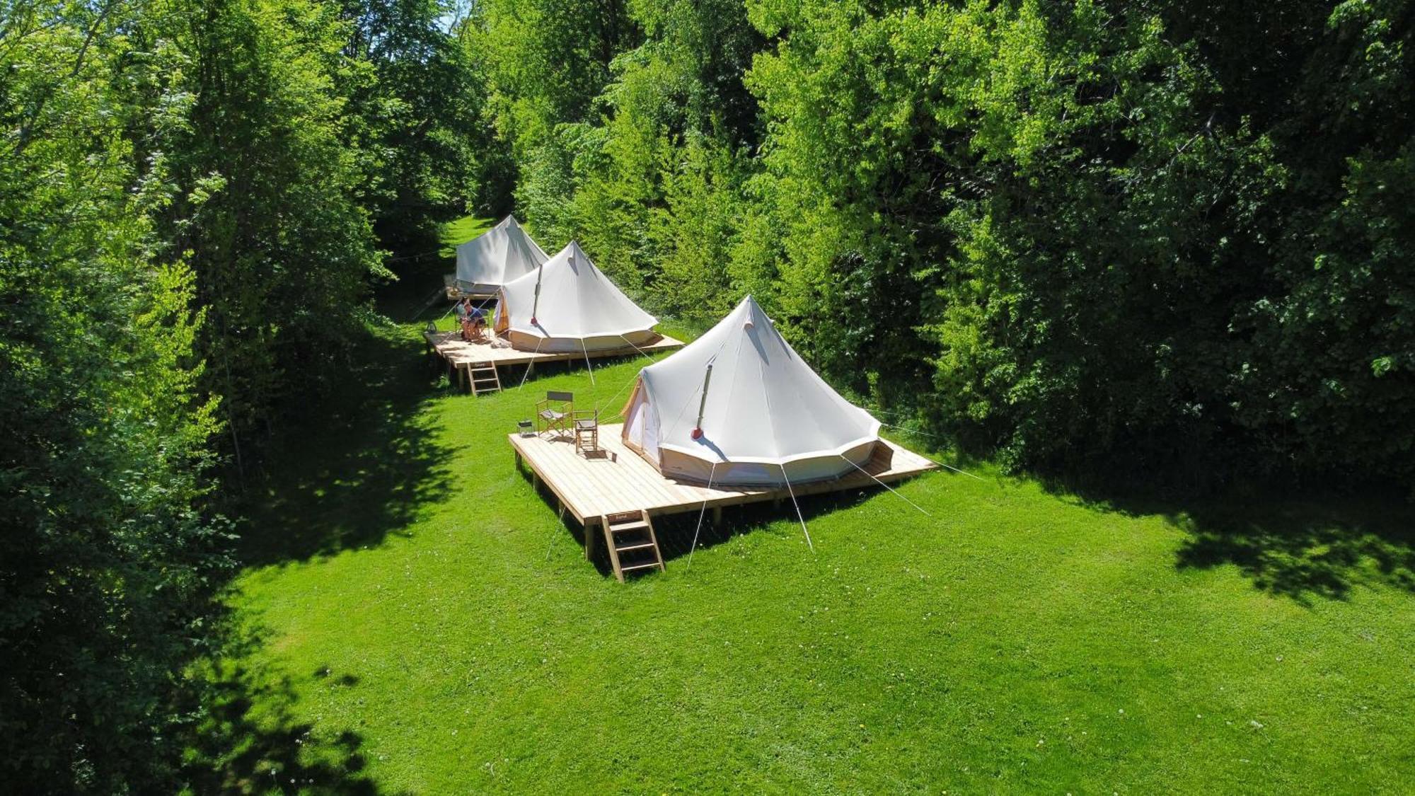 Falkeroed - Lyxig Glamping I Naturreservat Ink Frukost Ґреббестад Екстер'єр фото